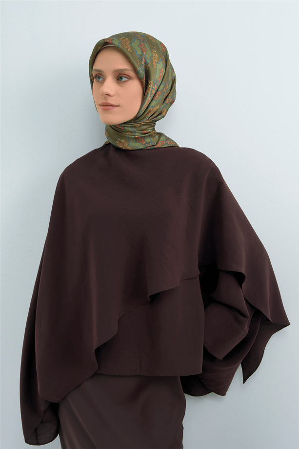 Armine İpek Eşarp 2026 Yaz 9522-06 Yeşil