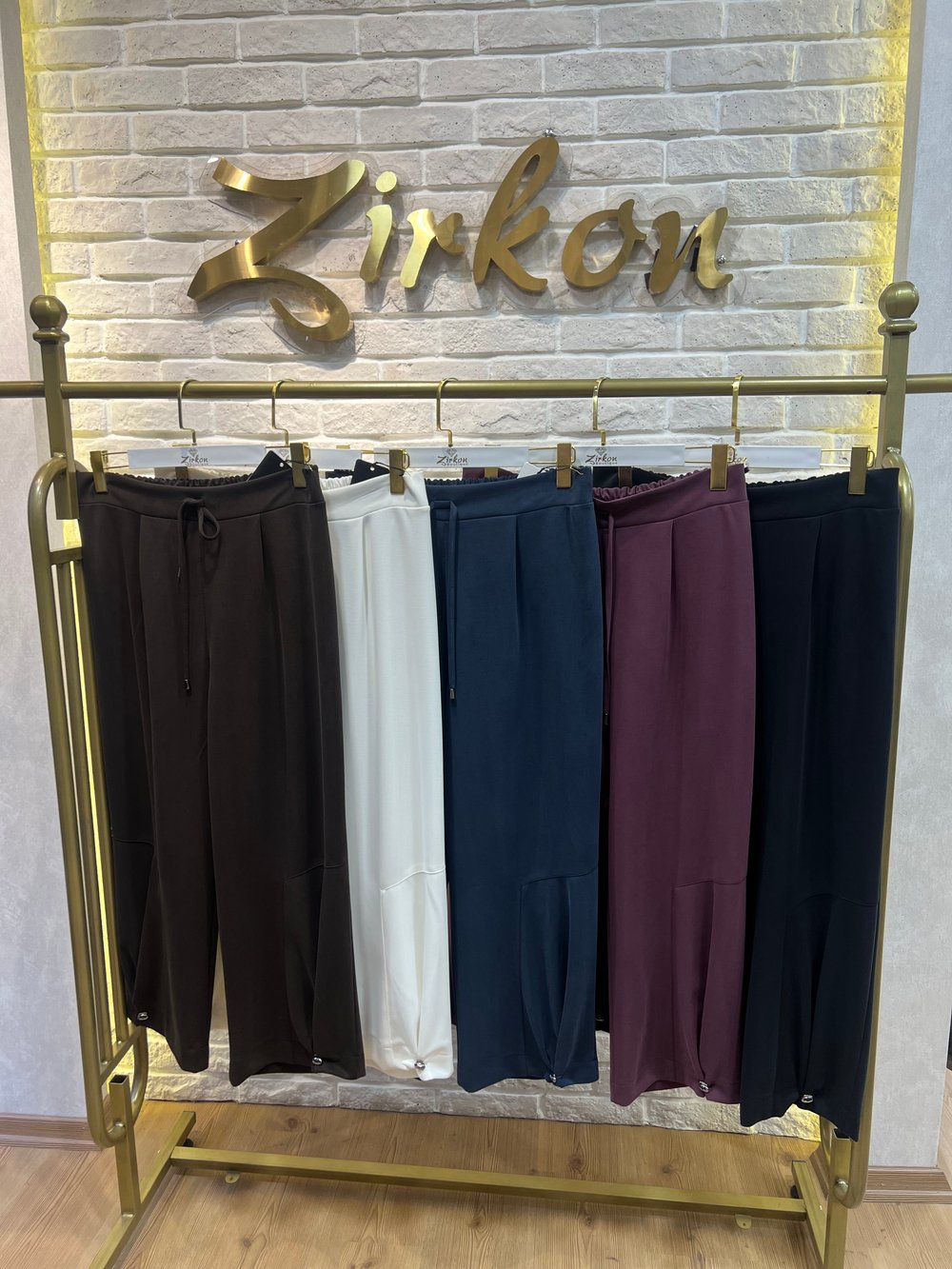 İpek Bambu Şalvar Pantolon 