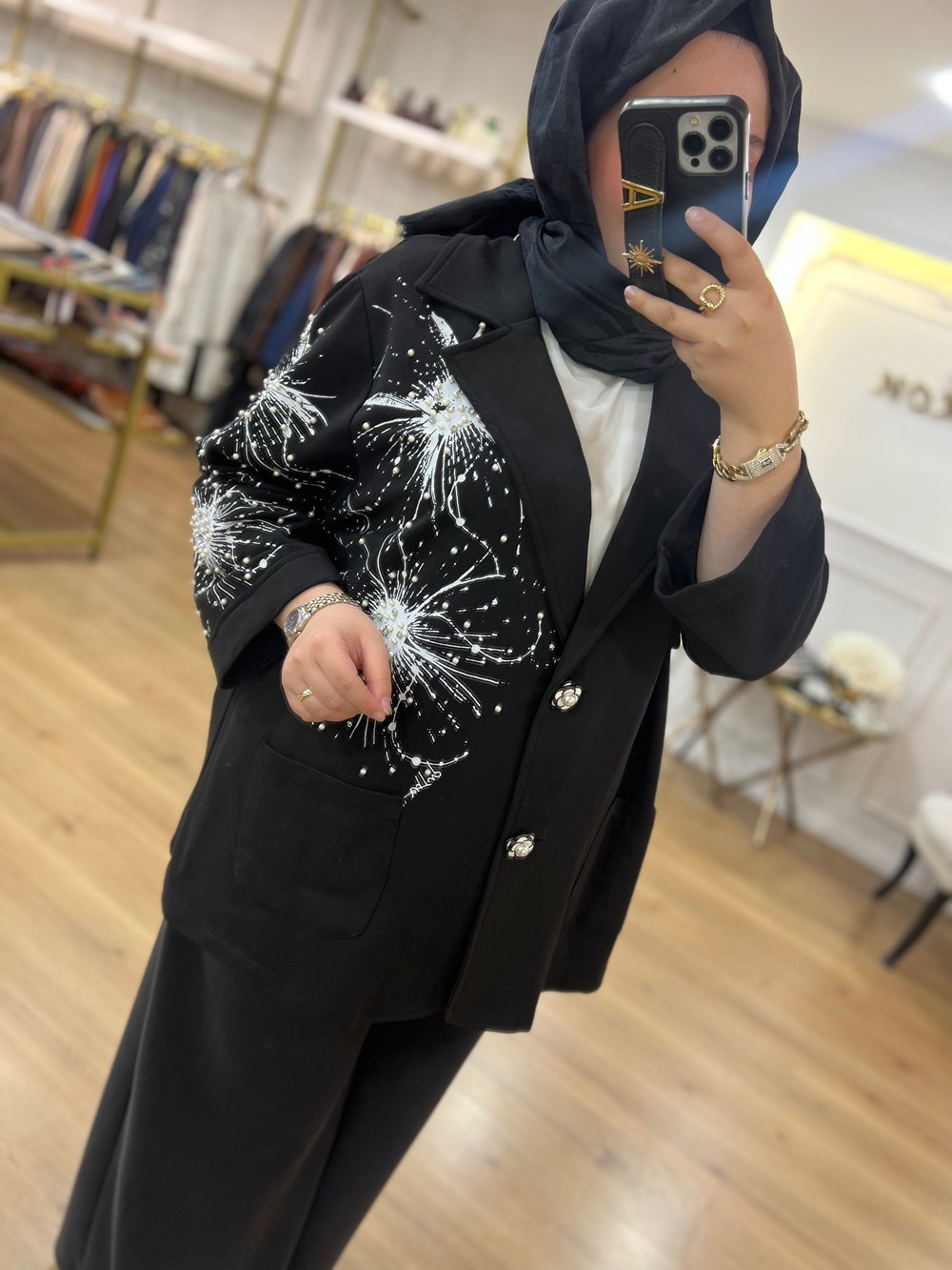 İTHAL Taşlı Blazer Ceket