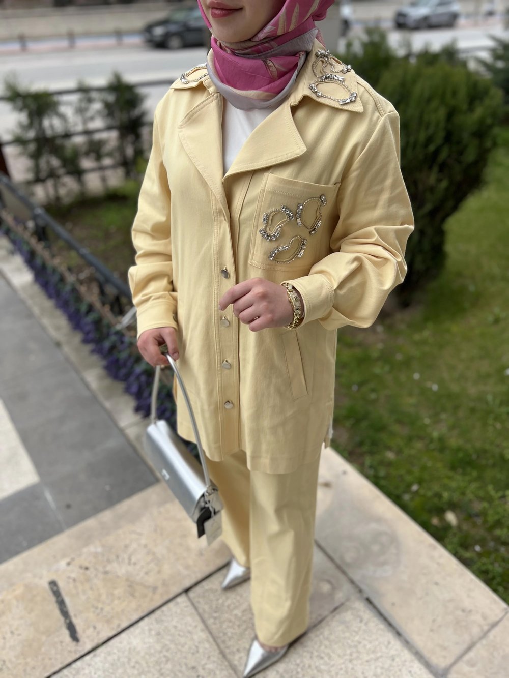 SBL Taşlı Gabardin TAKIM