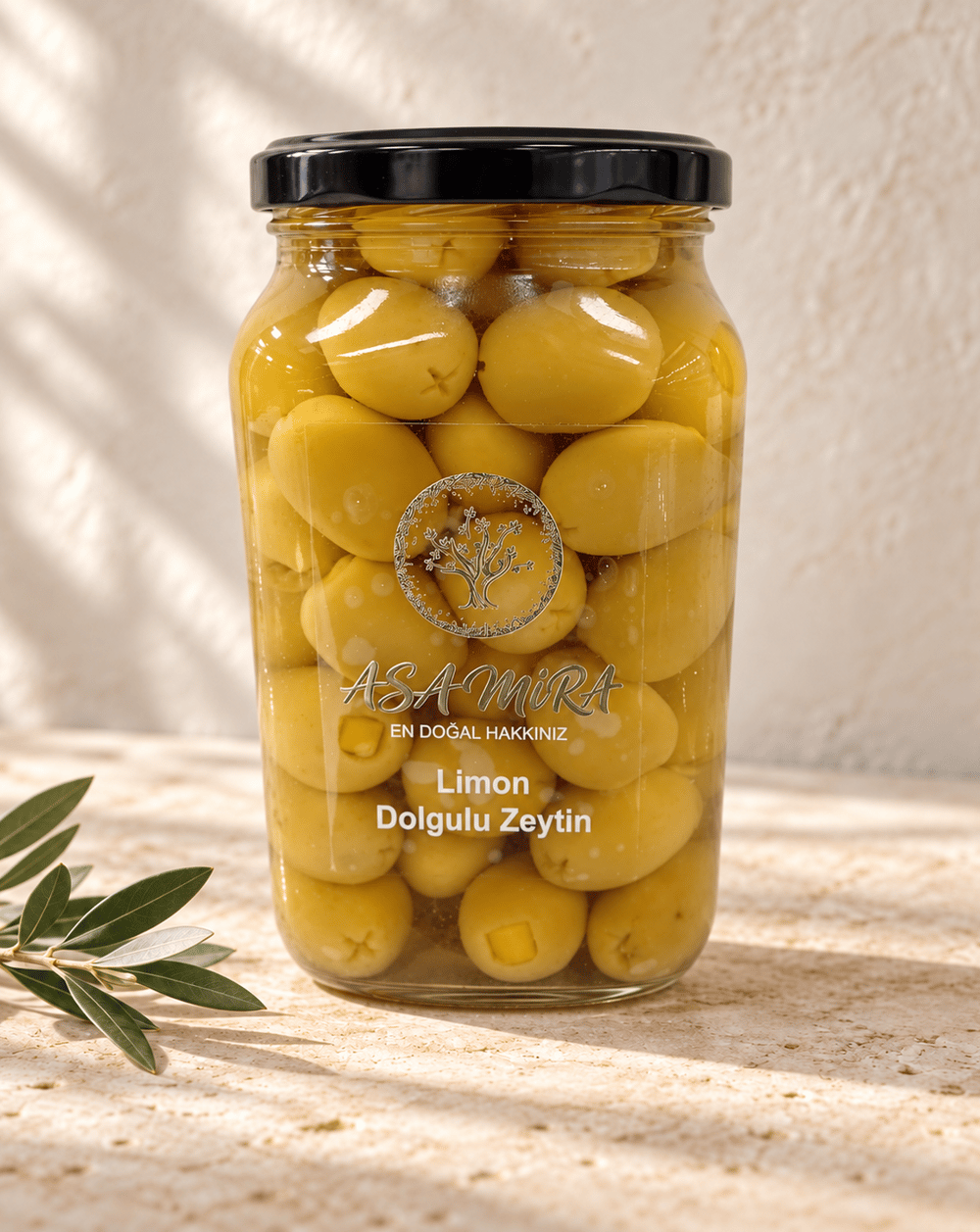 Limon dolgulu zeytin