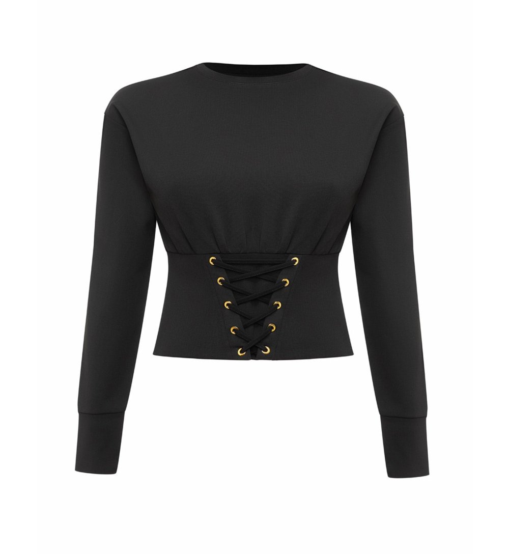 Lila Sweatshirt Gold