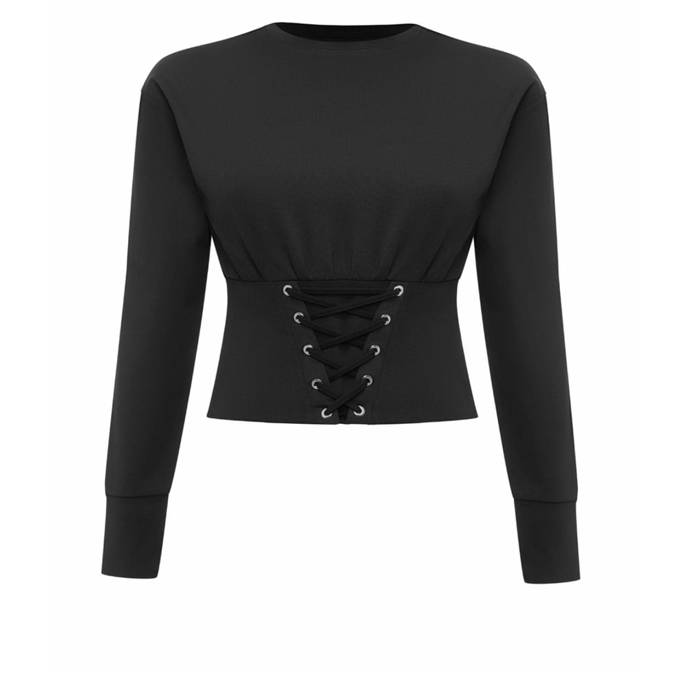 Lila Sweatshirt Silver