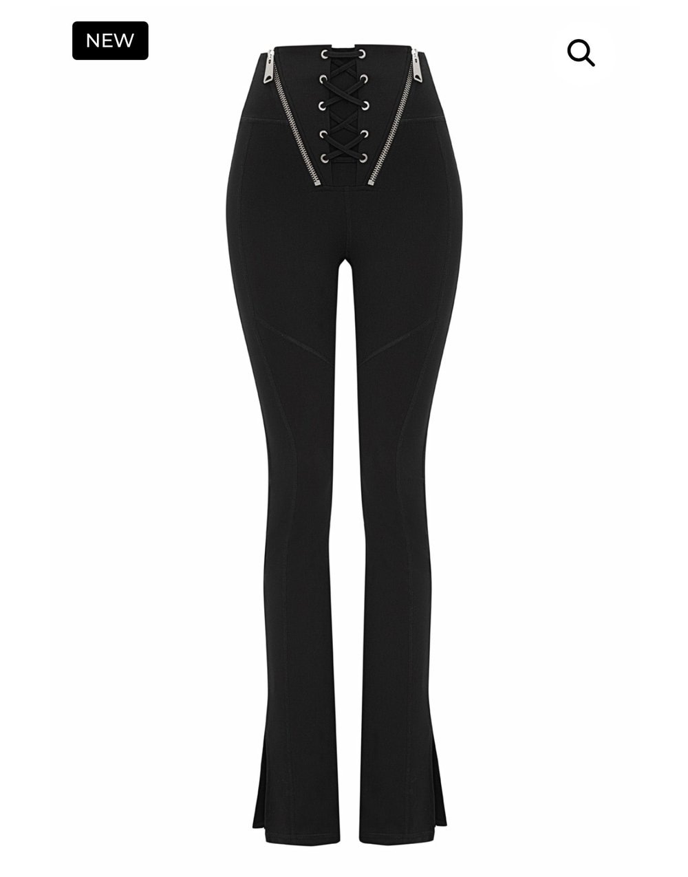 Luciana Flare Legging Silver