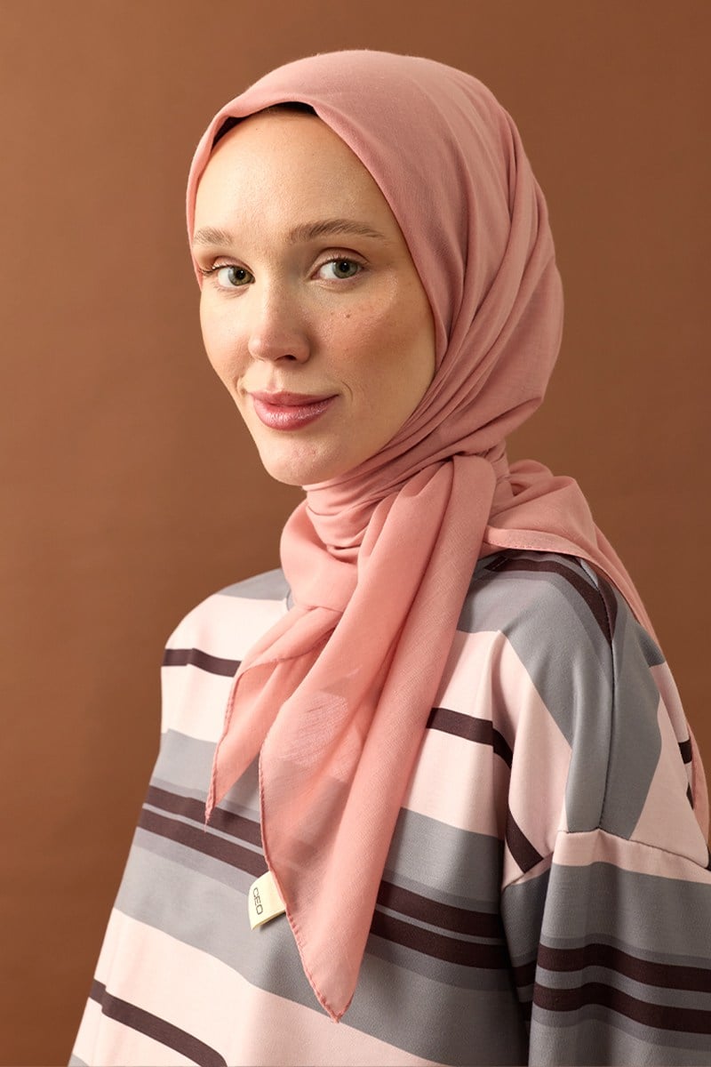 Pudra Pamuk Eşarp