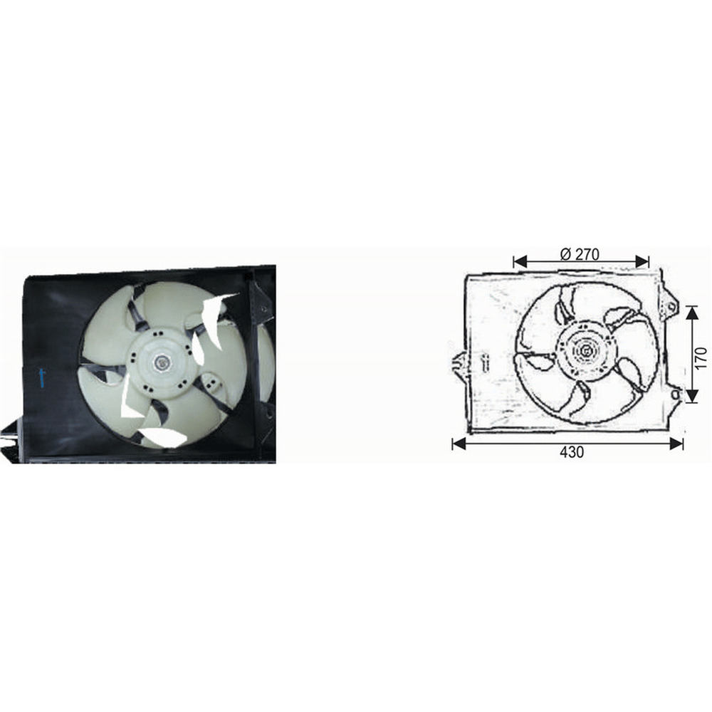 Fan Motoru 12V 1995-2003 – Mitsubishi Colt
