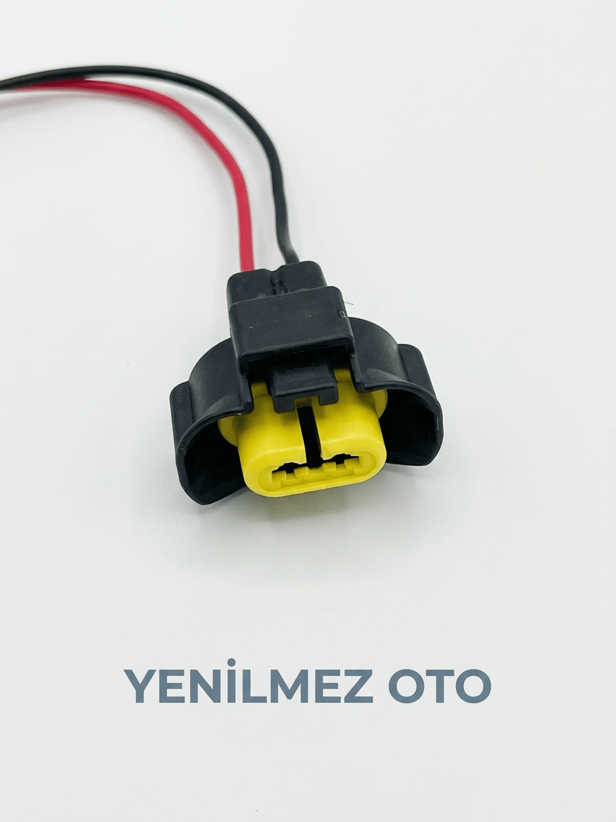 HBH11 H8-H9-H11-H16 Ampullerinin Soketi Kablolu