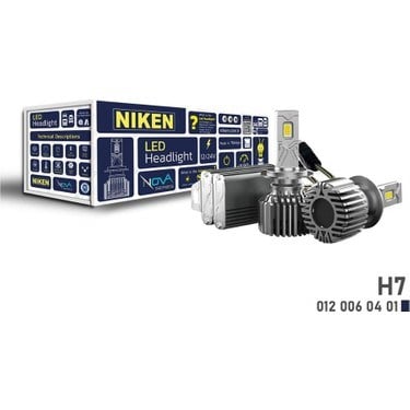 NIKEN Nova Serisi 90W 24000 Lümen H7 Led Xenon Far Ampulü 12-24V