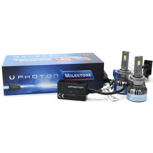 Photon H7 Milestone Black Katana Edition Seri 30000 Lumen 12-24V Led Xenon