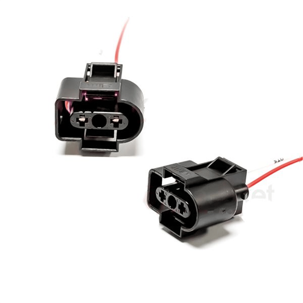 Soket Kablolu 2 Pin Antifriz ve Cam Suyu Seviye Sensörü Soketi – Volkswagen, Audi, Skoda, Seat (Paket 5 Adet)