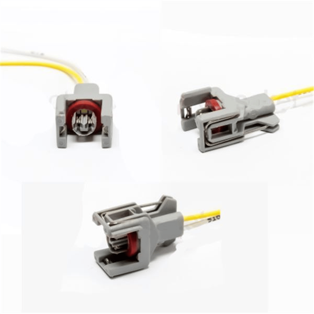 Soket Kablolu 2 Pin Delphi Enjektör Soketi – Renault 1.5 DCI Peugeot Citroen Dacia Fiat Ford Nissan Suzuki (Paket 5 Adet)
