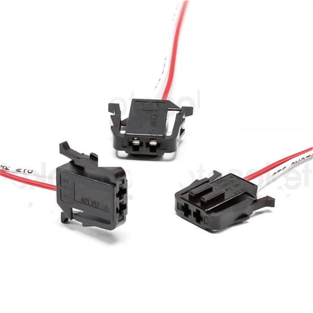 Soket Kablolu 2 Pin Sensör Gösterge Lamba Kalorifer Motoru Soketi – Audi, Seat, Skoda, Volkswagen (Paket 5 Adet)