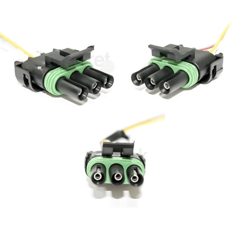 Soket Kablolu 3 Pin Erkek Manifold Emme Basınç Map Sensörü Soketi – Renault Clio Opel General Motor (Paket 5 Adet) (3K000)