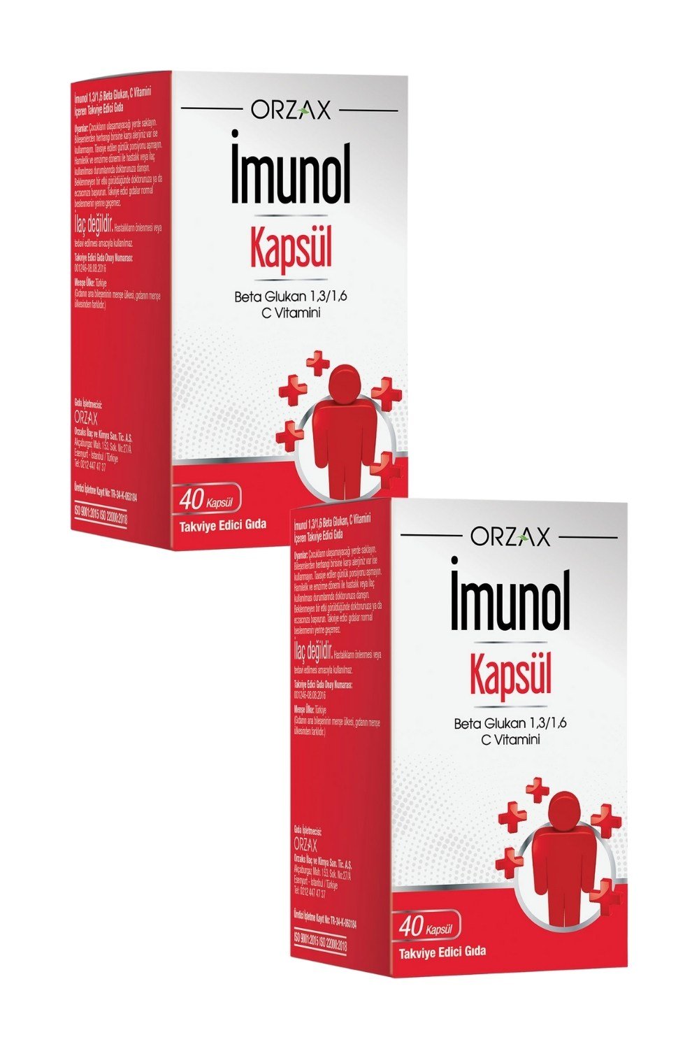 İmunol 40 Kapsül x 2 Adet