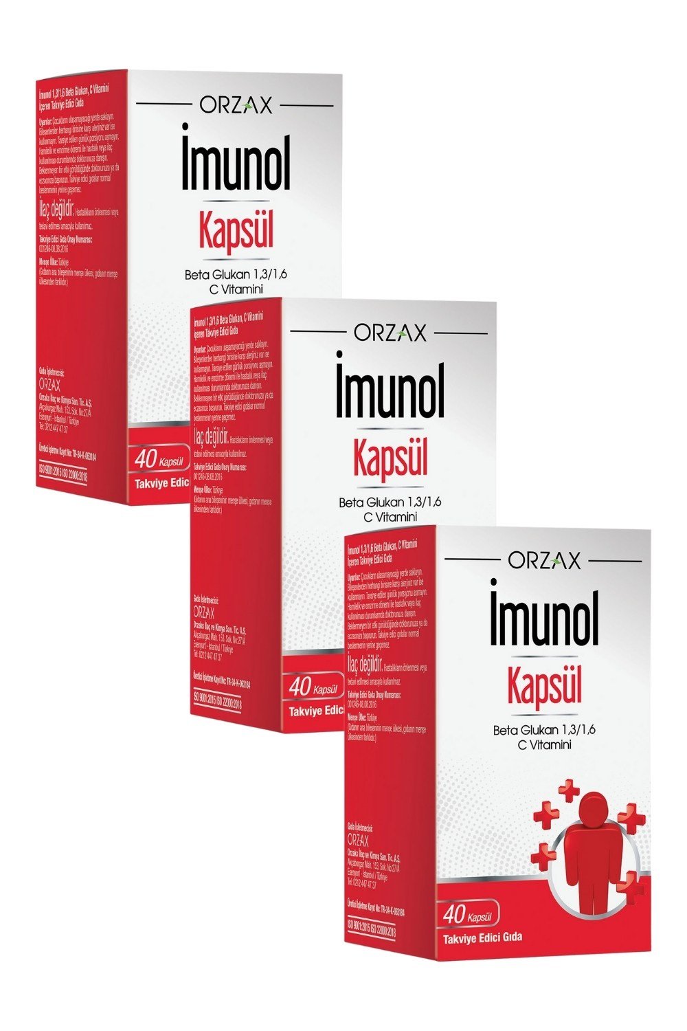İmunol 40 Kapsül x 3 Adet