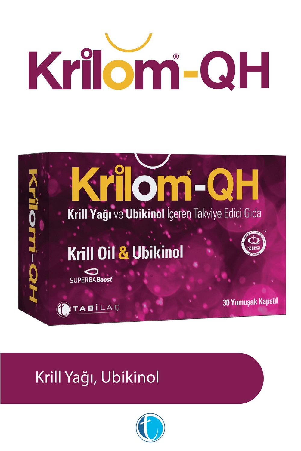 Krilom QH 30 Yumuşak Kapsül