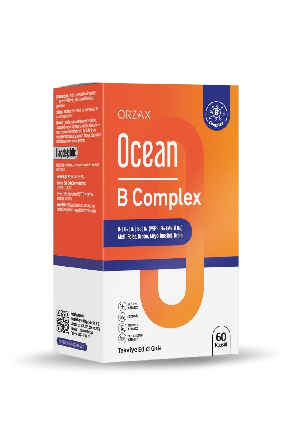 Ocean B Complex 60 Kapsül