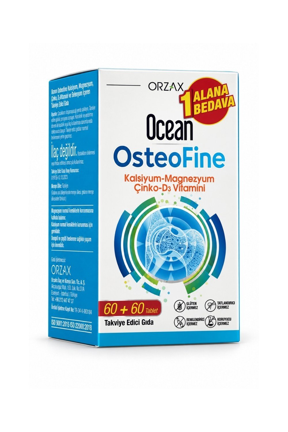 Ocean Osteofine 60 Tablet 1 Alana 1 Bedava