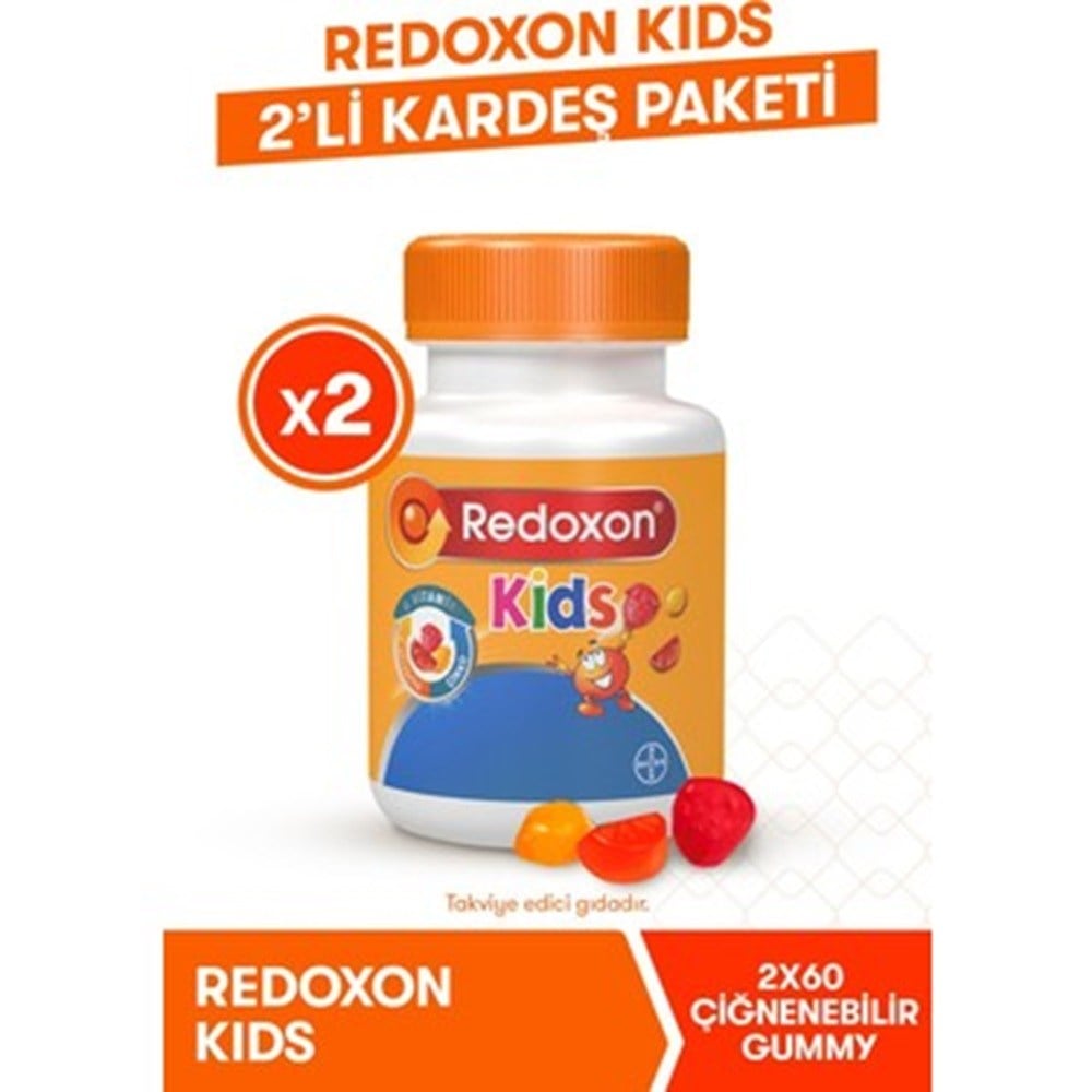 Redoxon Kids 60 Çiğnenebilir Tablet x 2 Adet