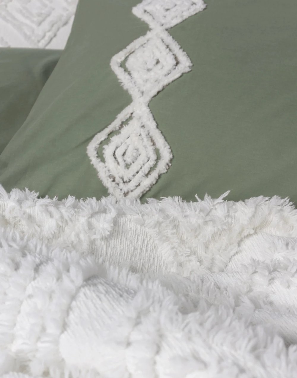 Cotton Box Limi Çift Kişilik Punç Yatak Örtülü Nevresim Takımı Luke Krem