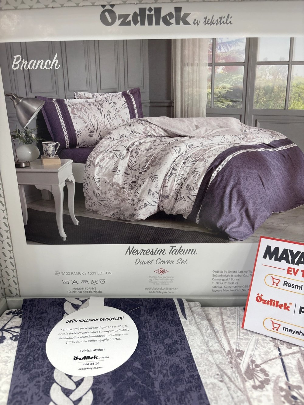 Özdilek Branch Tek Kişilik Nevresim Takımı