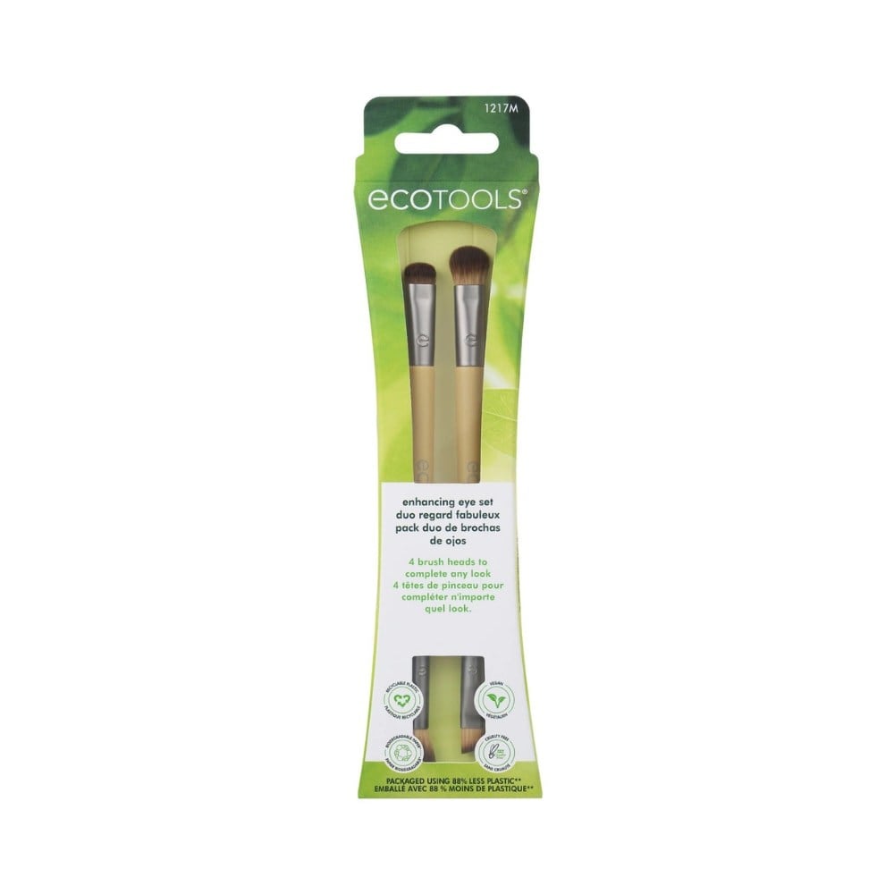 Ecotools Eye Enhancing Duo Brush 2li Göz Fırçası Ec-1217