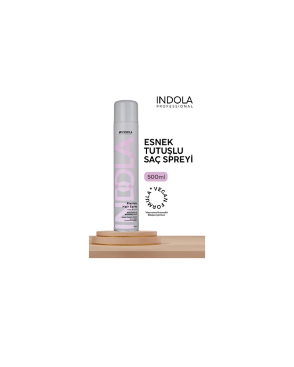 Indola Esnek Saç Spreyi 500ML