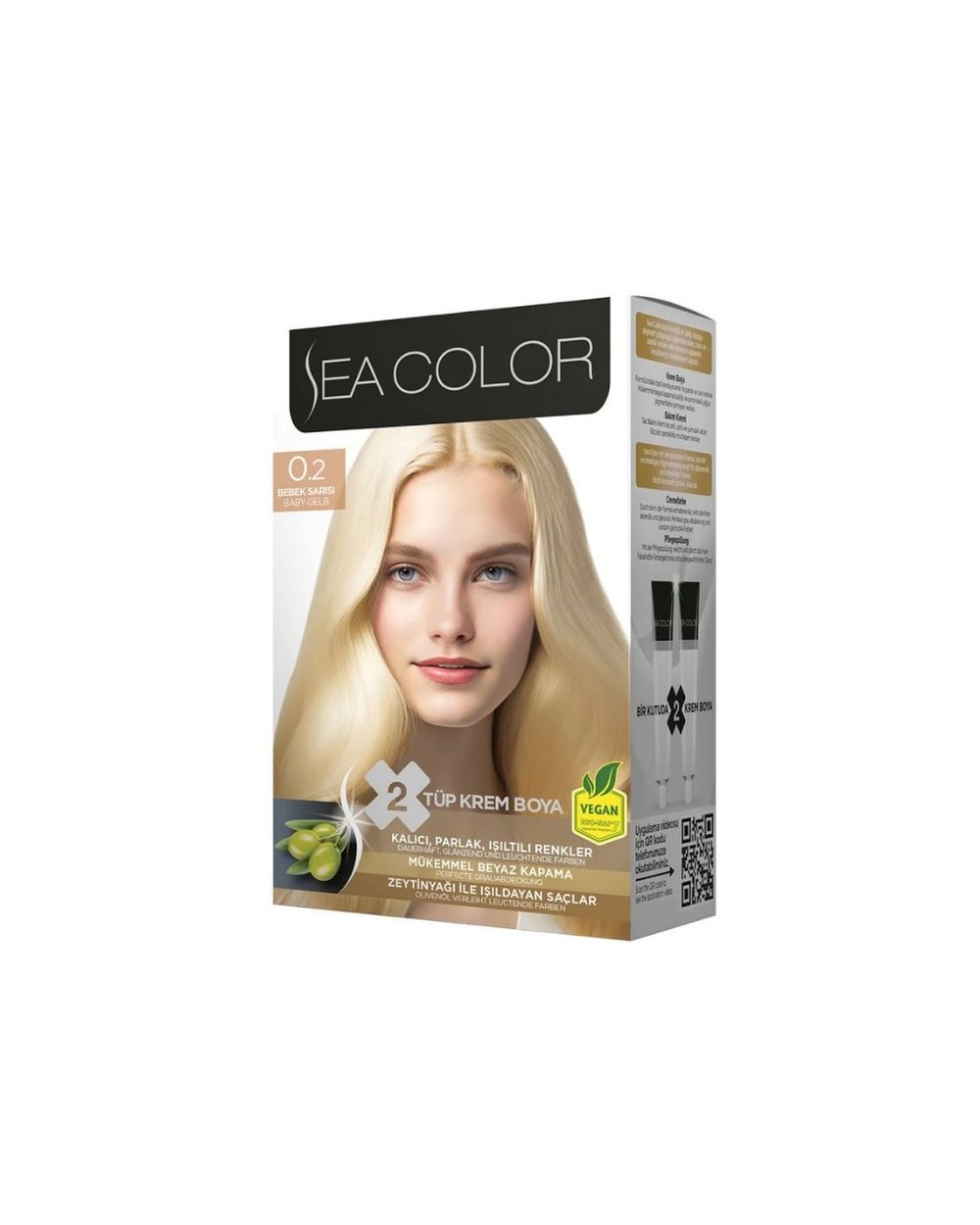 Sea Color 0.2 Bebek Sarısı Saç Boyası