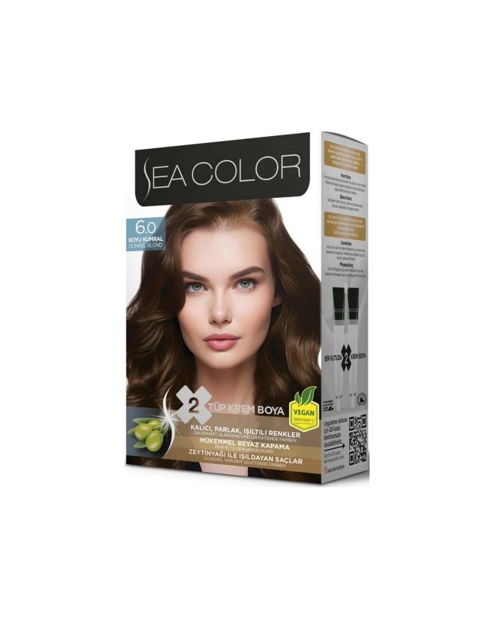 Sea Color 6.0 Koyu Kumral Saç Boyası