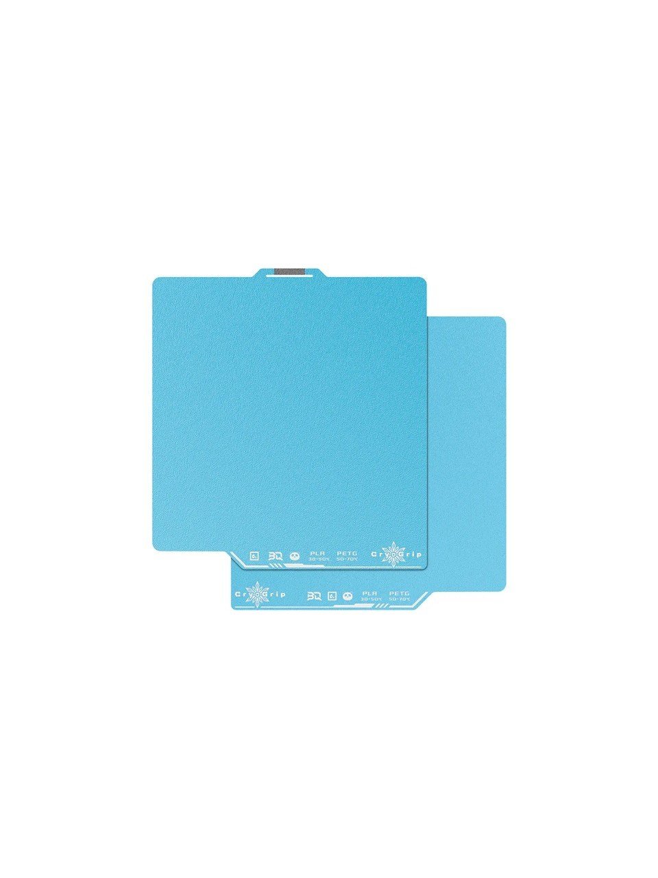 BIQU Panda Frostbite BuildPlate CryoGrip Pro for Bambu X1 P1 P2 A1 Printers - Double-Sided 7-Layer Composite with High Magnetic Spring Steel, Low Energy Printing