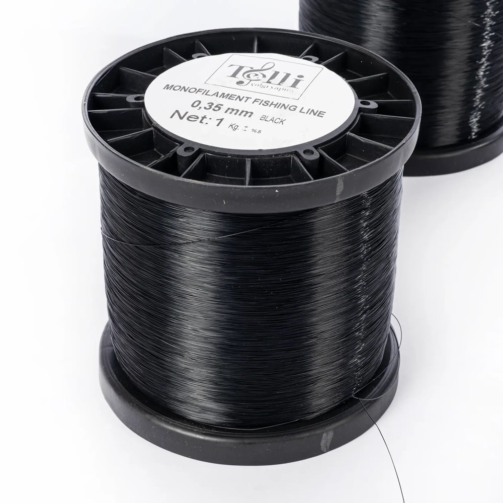 telli çalgı yapım 0.35 mm siyah misina 1 kg