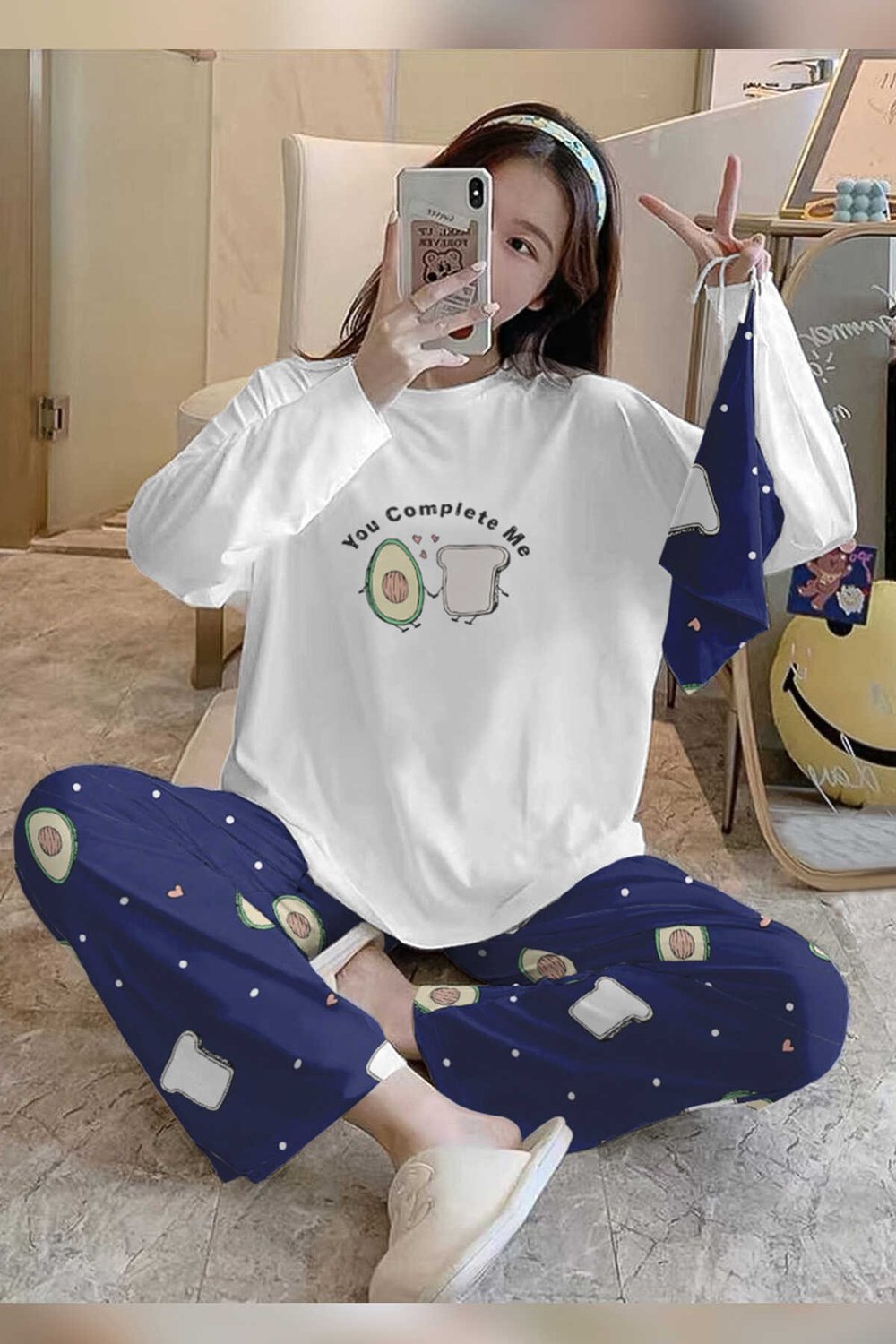 Bahd Avocado Süpersoft Kadın Pijama Takımı 2983