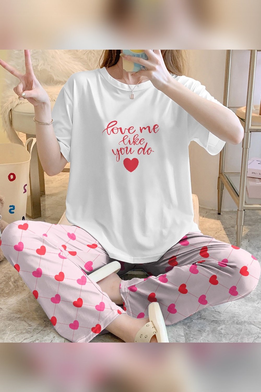 Saturday Süpersoft Kısa Kollu Pijama Takımı