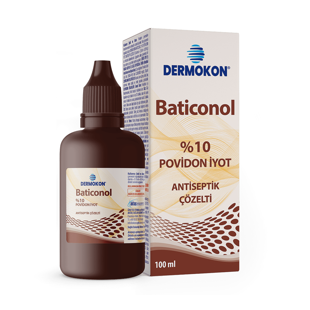 Dermosept Baticonol 10% Povidone Iodine 100 ml
