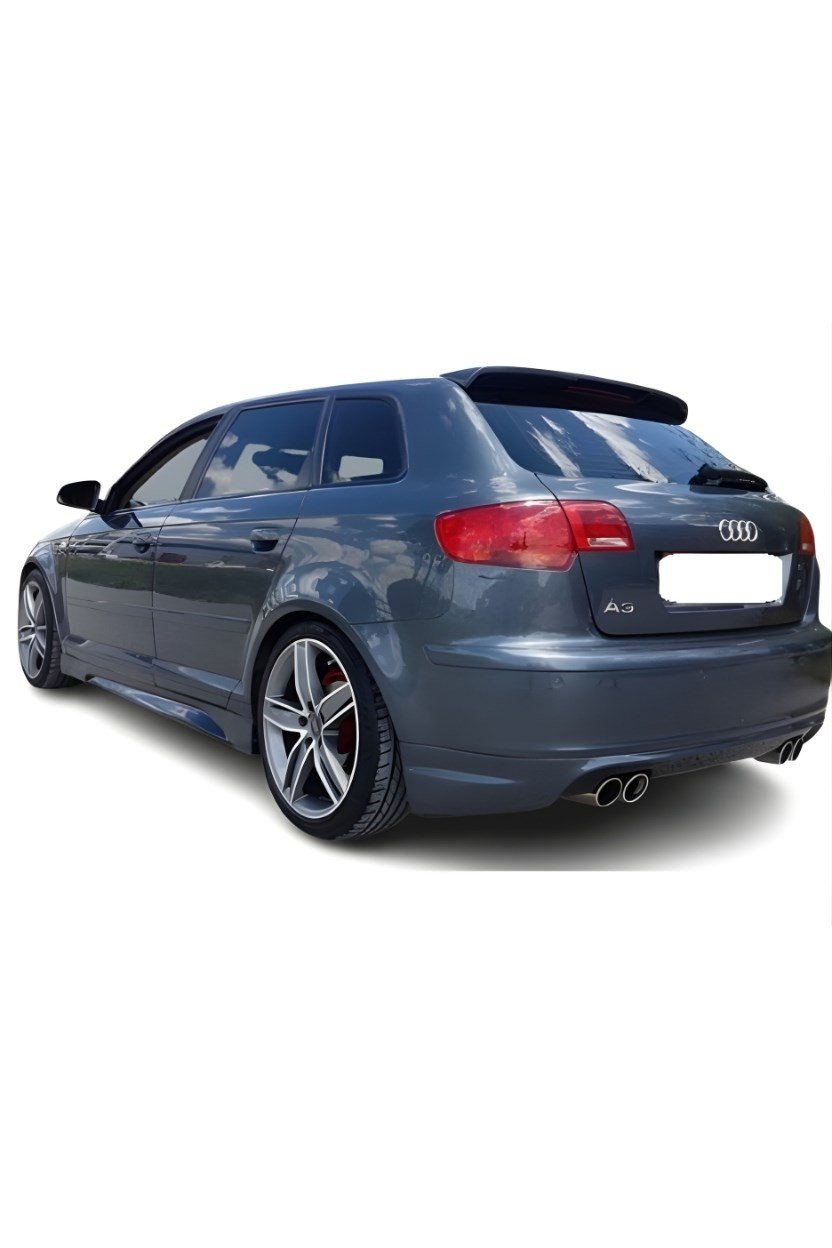 Audi A3 8P 2003-2008 4 Kapı Arka Ek (Plastik) Boyasız
