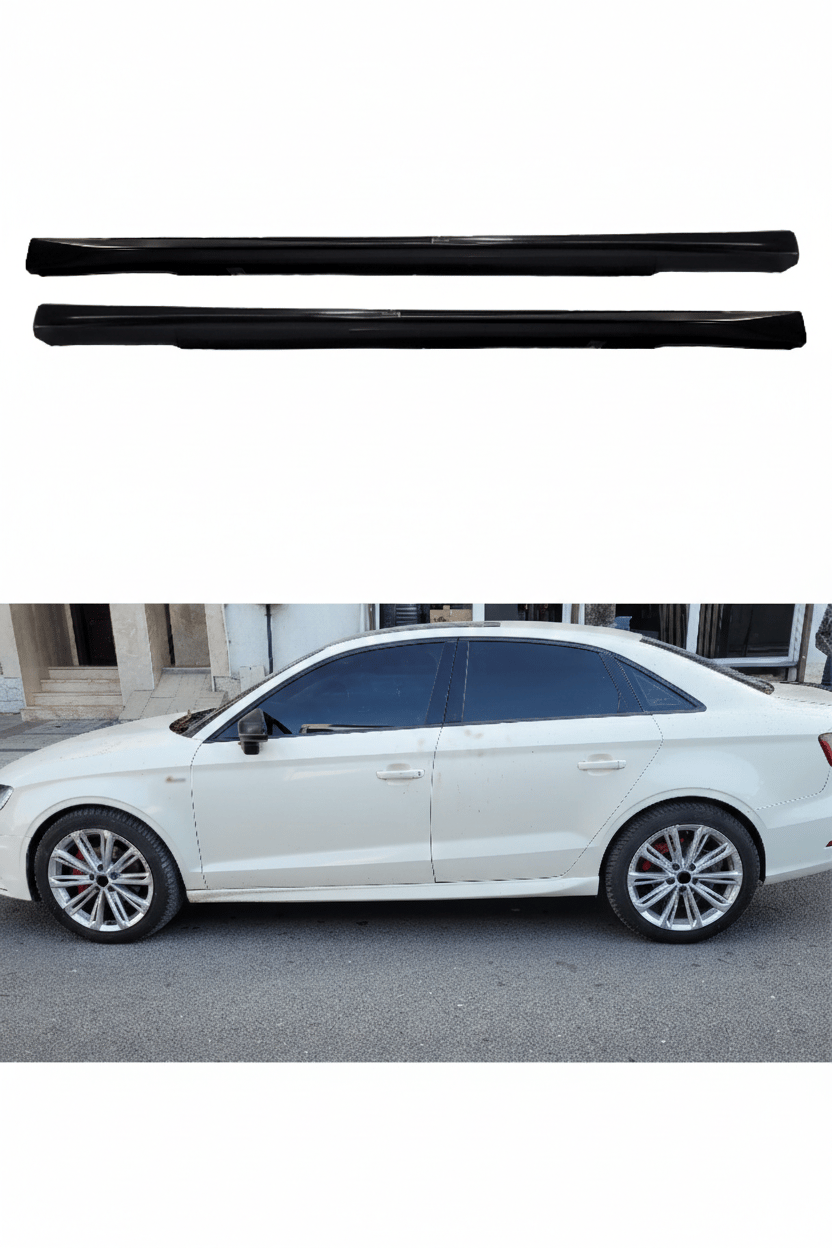 Audi A3 Yan Marşpiyel Sedan 2013-2017 (Plastik)