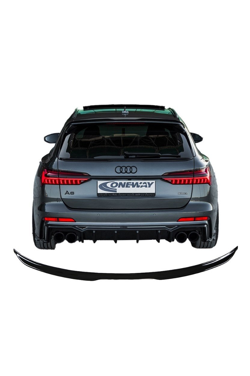 Audı S6 / A6 S-line C8 (Sedan-avant) 2019-2023 Alt Spoiler / Audı S6 / A6 S-line C8 Makyajlı (Sedan-avant) 2024+ Alt Spoiler