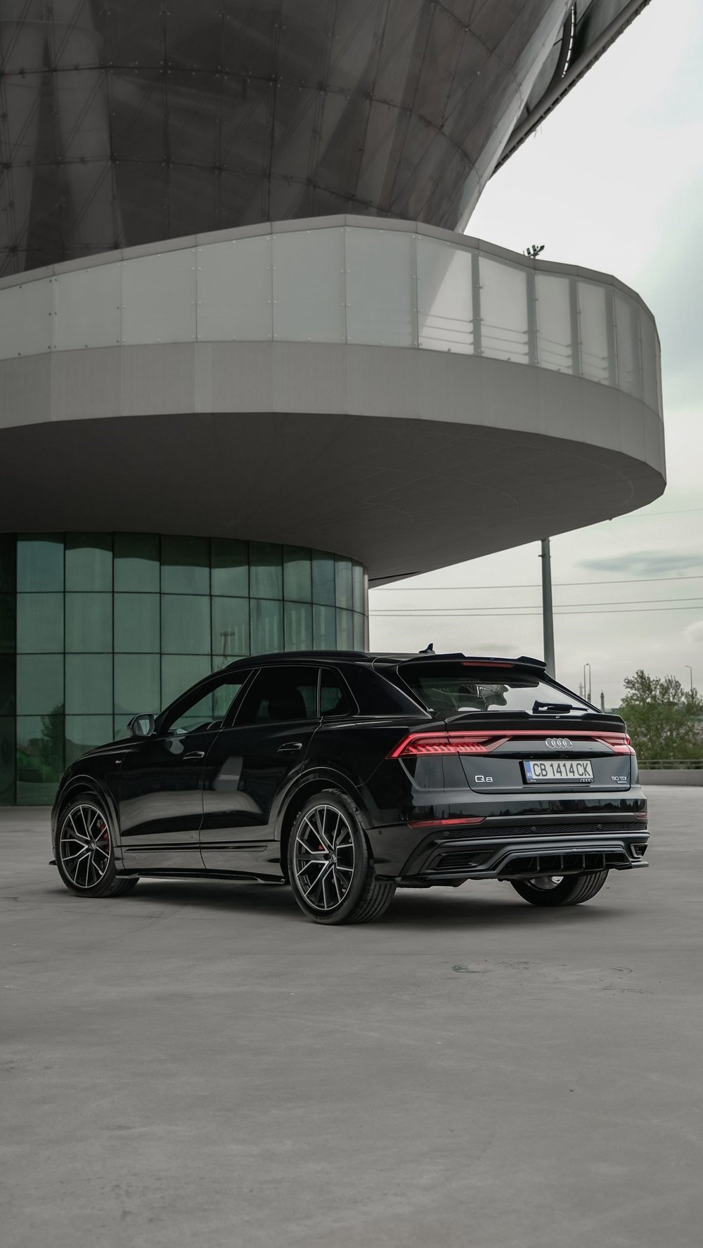 AUDI SQ8 Mk1 2019-2023 Spoiler / AUDI Q8 S-Line Mk1 2018-2023 Spoiler / AUDI SQ8 Mk1 Makyajlı 2023+ Spoiler / AUDI Q8 S-Line Mk1 Makyajlı 2023+ Spoiler