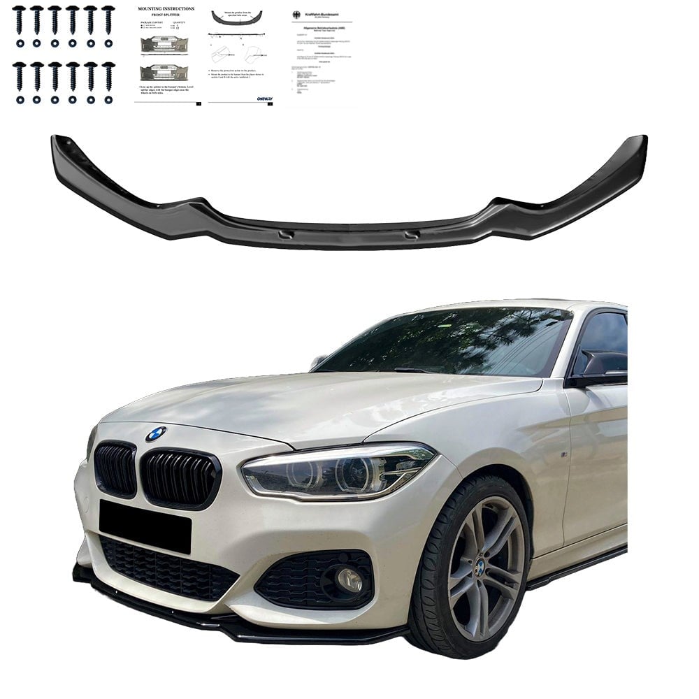 BMW 1 Series F20/F21 M-Power Facelift 2015-2019 Ön Lip