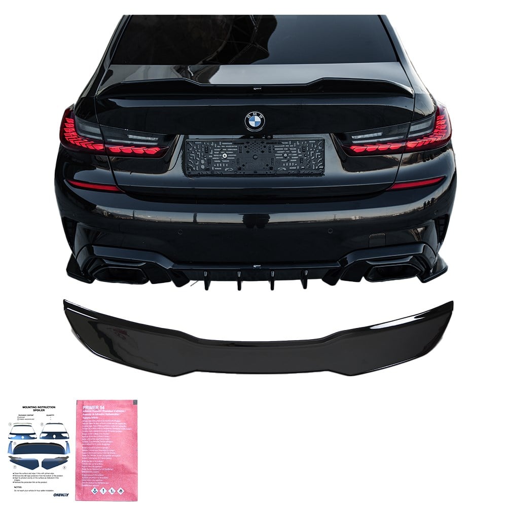 Bmw 3 Series M-pack G20 2018+ ( Sedan ) Spoiler / Bmw M340i G20 2018+ ( Sedan ) Spoiler / Bmw M3 G80 2022+ ( Sedan ) Spoiler