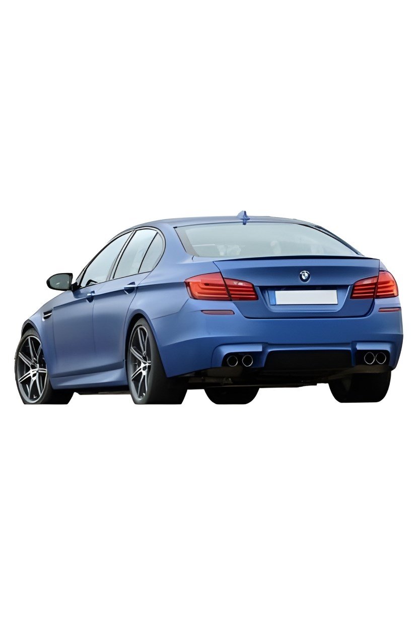 Bmw 5 Serisi F10 (2010 - 2014) M5 Arka Tampon Eki - Difüzör (Plastik)