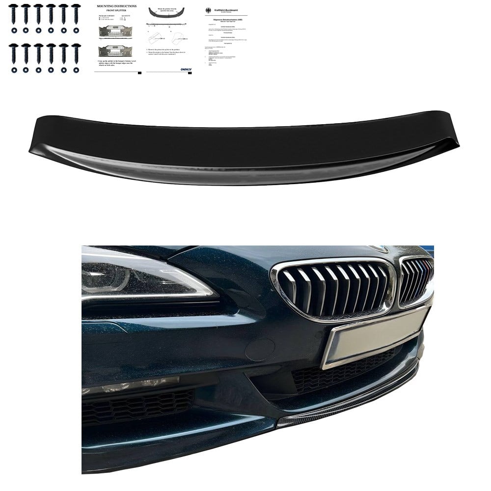 Bmw 6 Series F06/f12/f13 Makyajlı M-pack 2013-2018 Ön Lip Version 2