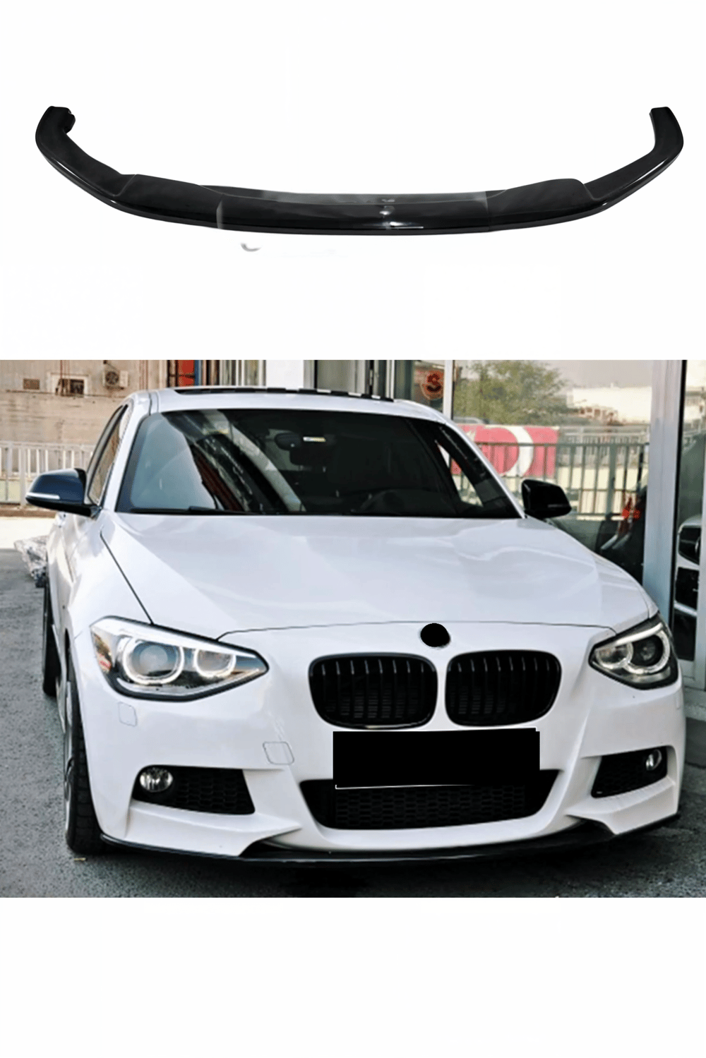 Bmw F20 M-Tech Ön Lip (Plastik) Piano Black