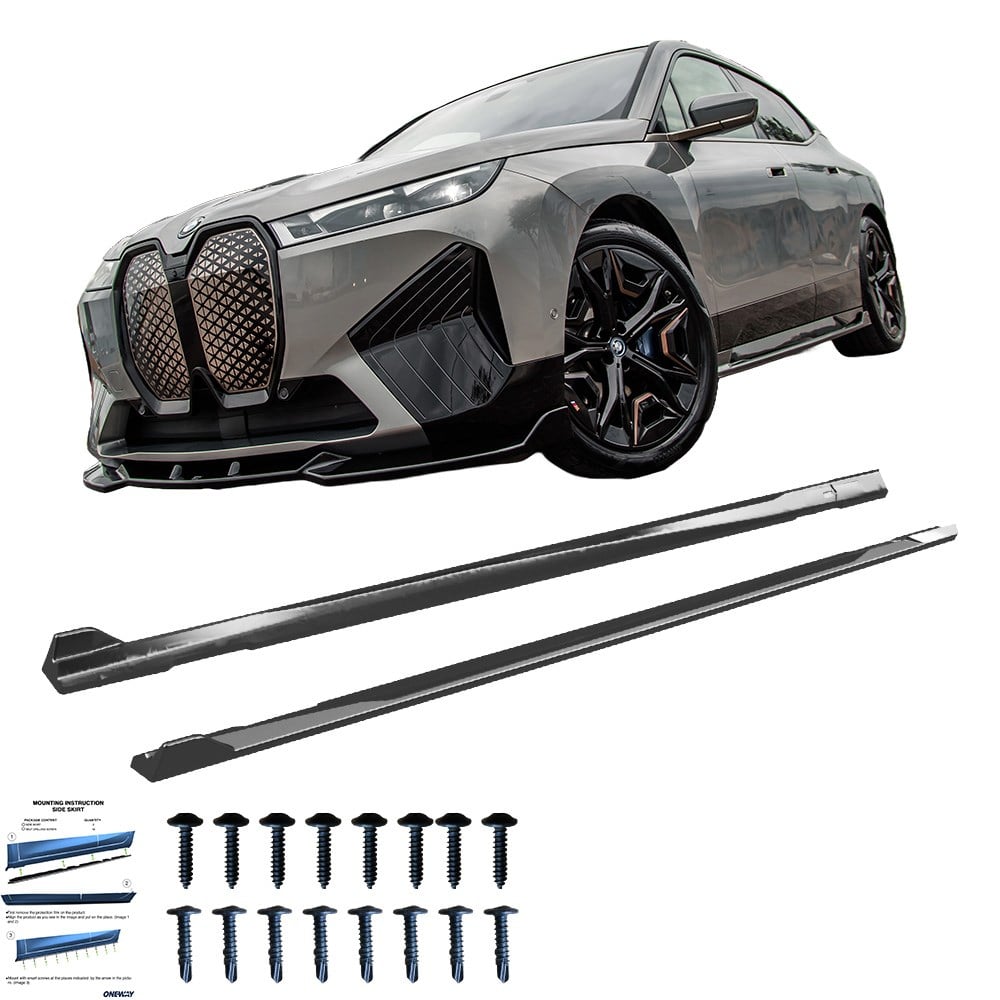 Bmw İx M-pack İ20 2021+ Marşpiyel Altı Lip (2 Parça)