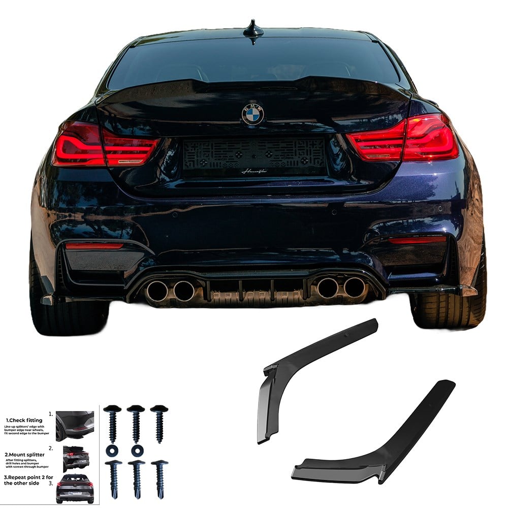 Bmw M4 F82 2014-2021 Sağ Sol Flap (2 Parças) (Sadece Şununla Uyumludur / Rv21.031)