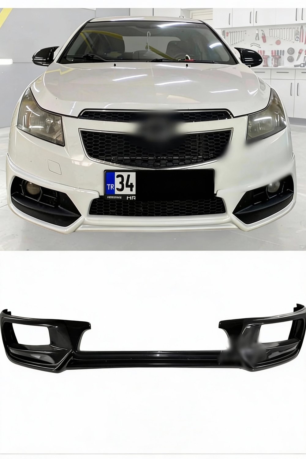 Chevrolet Cruze Makyajsız Ön Ek (Plastik)