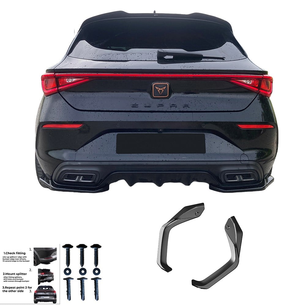 Cupra Leon Mk1 2020-2024 Sağ Sol Flap / Cupra Leon Mk1 Makyajlı 2024+ Sağ Sol Flap Version 2 (2 Parça)