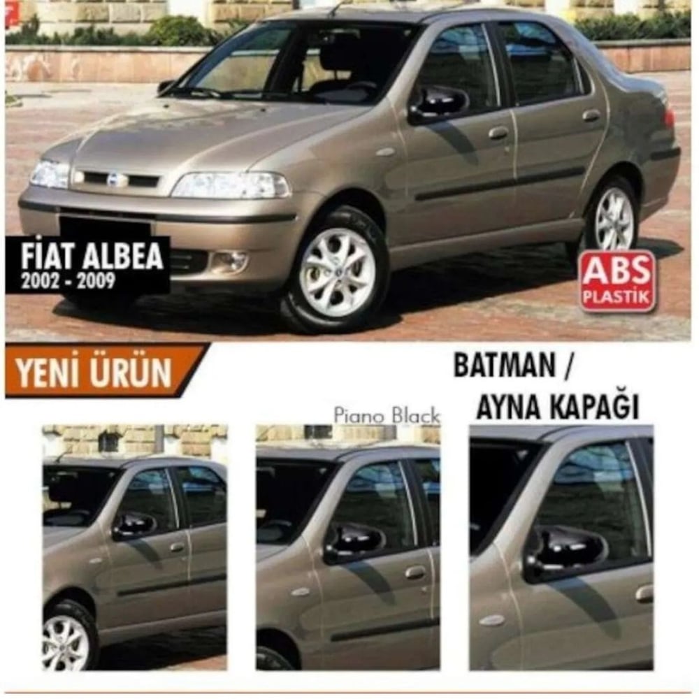 Fiat Albea Batman Ayna Kapağı (2002-2009)