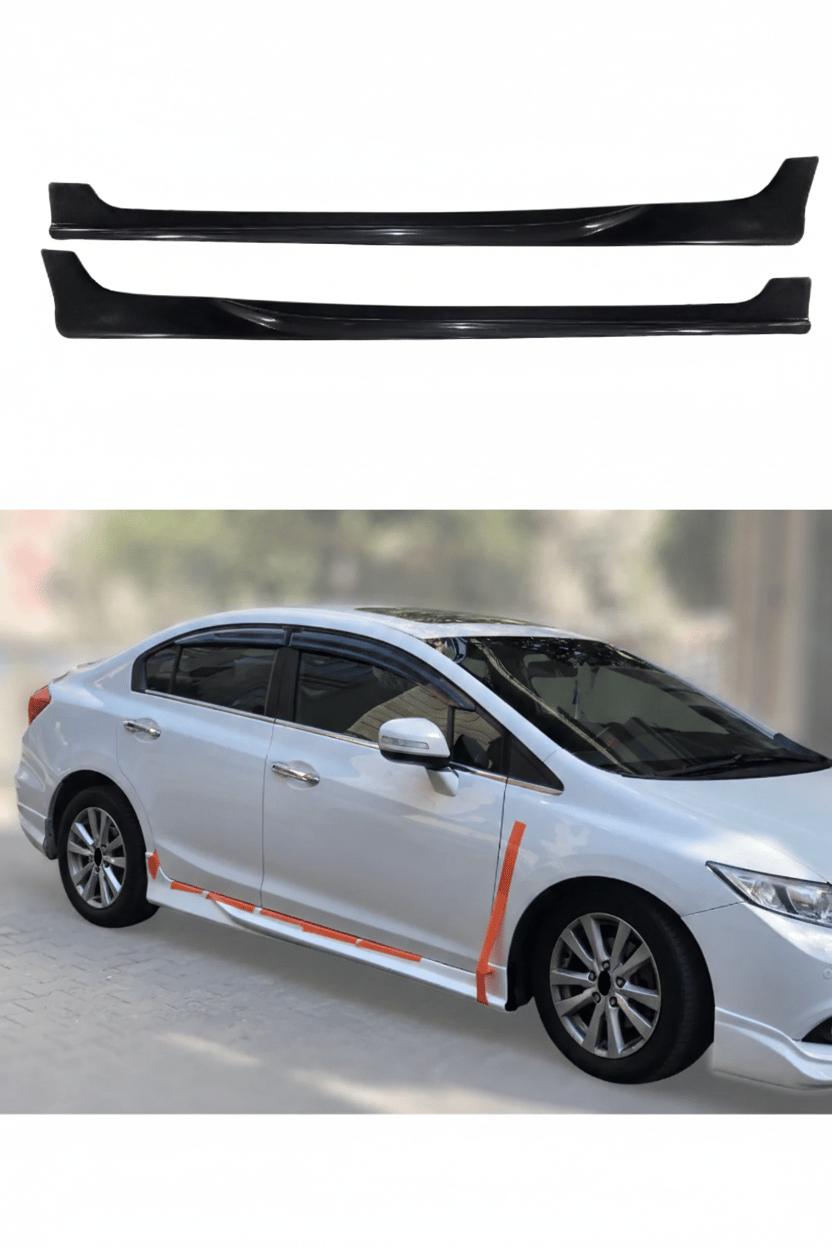 Honda Civic Fb7 Custom Yan Marşpiyel (Plastik)