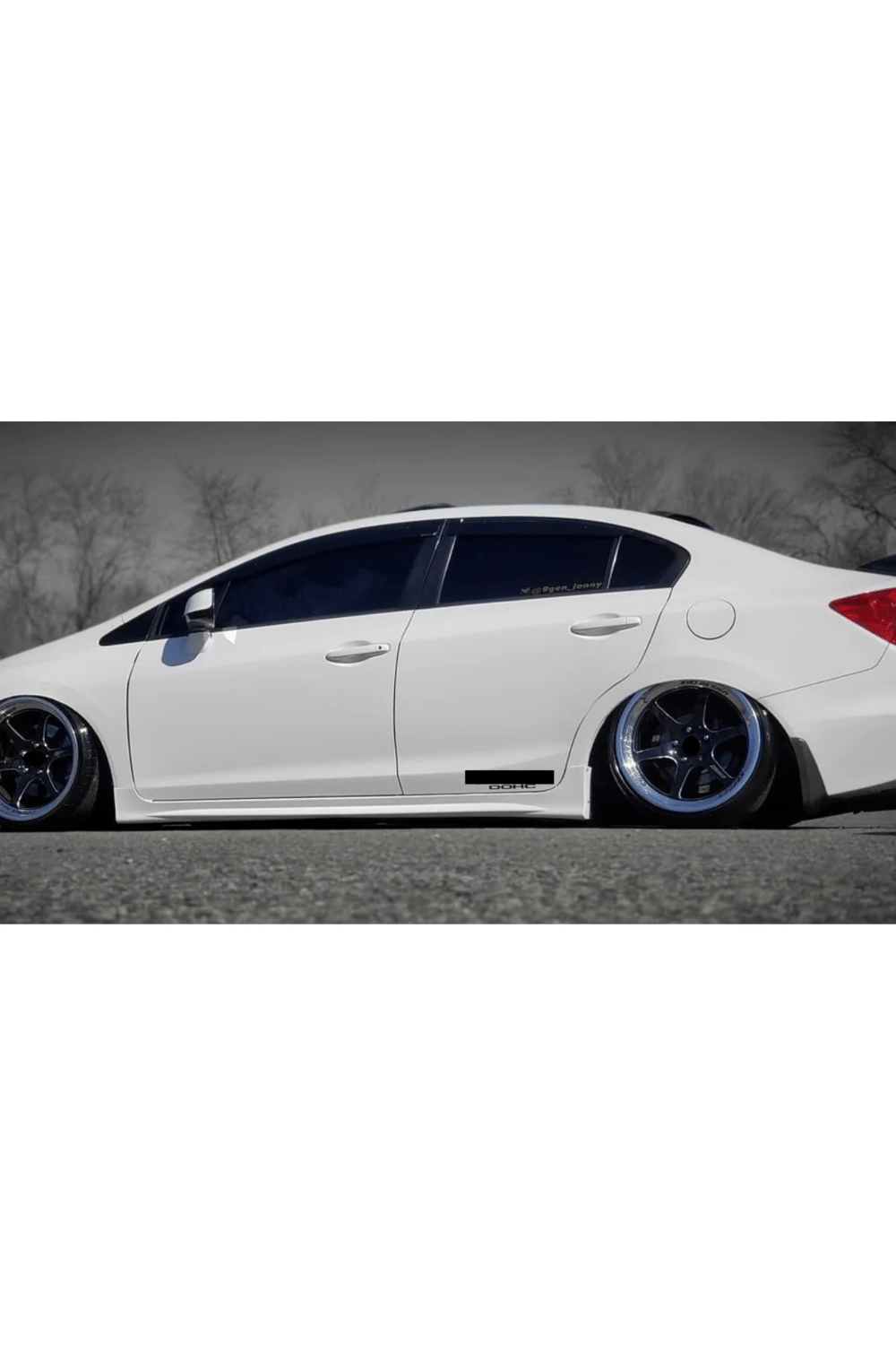 Honda Civic Fb7 Mugen Yan Marşpiyel (Plastik)